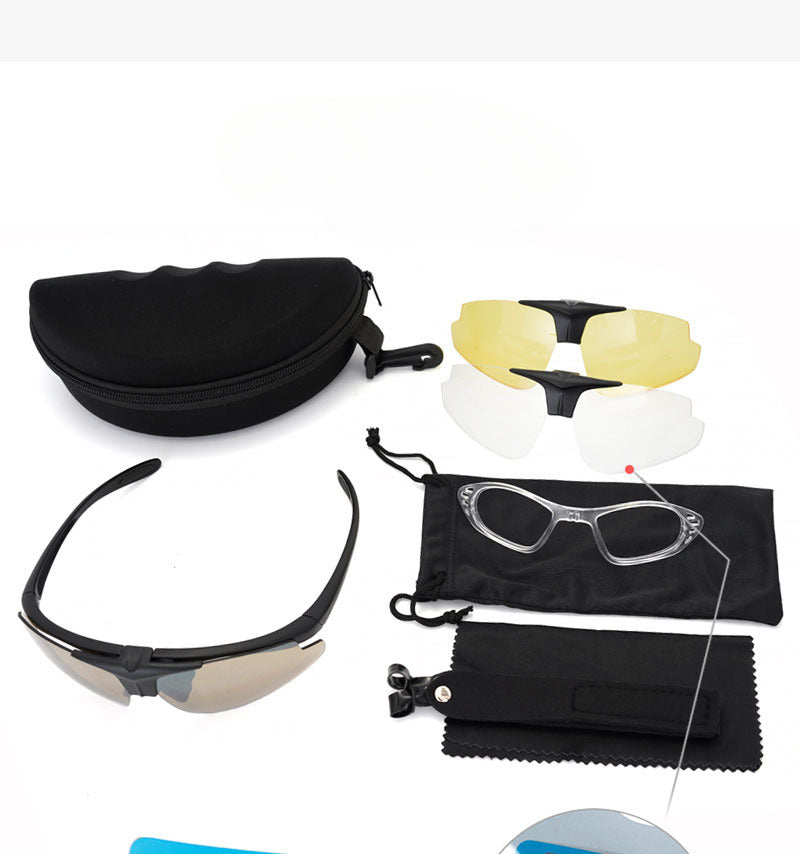 Lunettes de protection à visière-C02