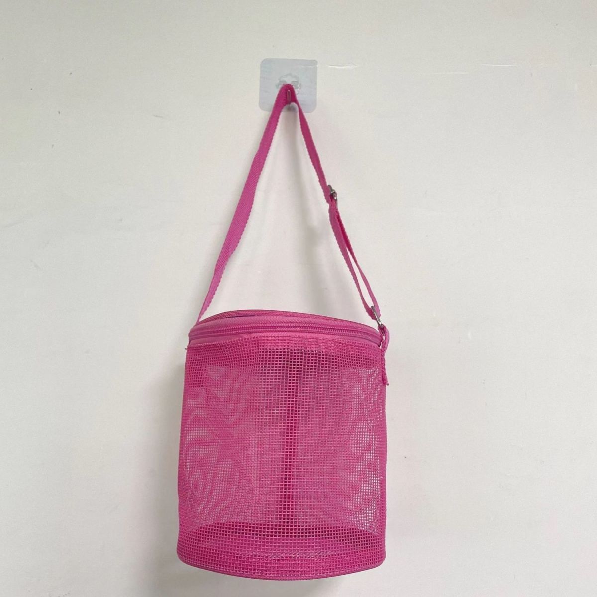 Cylinder Mesh Utility Bag-C19