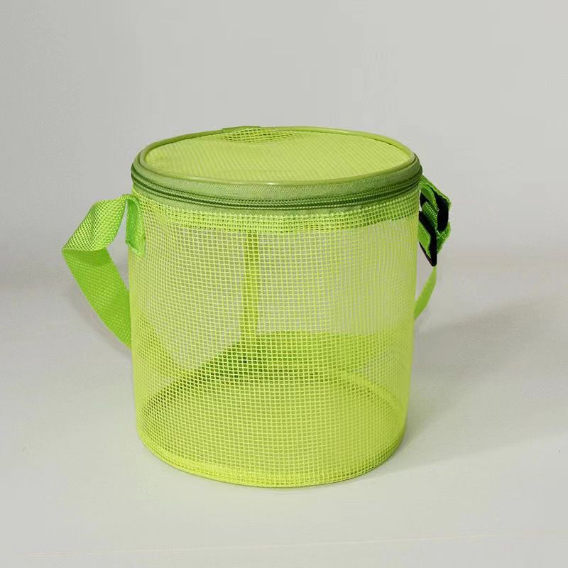 Cylinder Mesh Utility Bag-C19