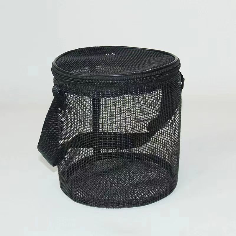 Cylinder Mesh Utility Bag-C19